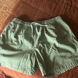 Nike Men's Olive Athletic Shorts